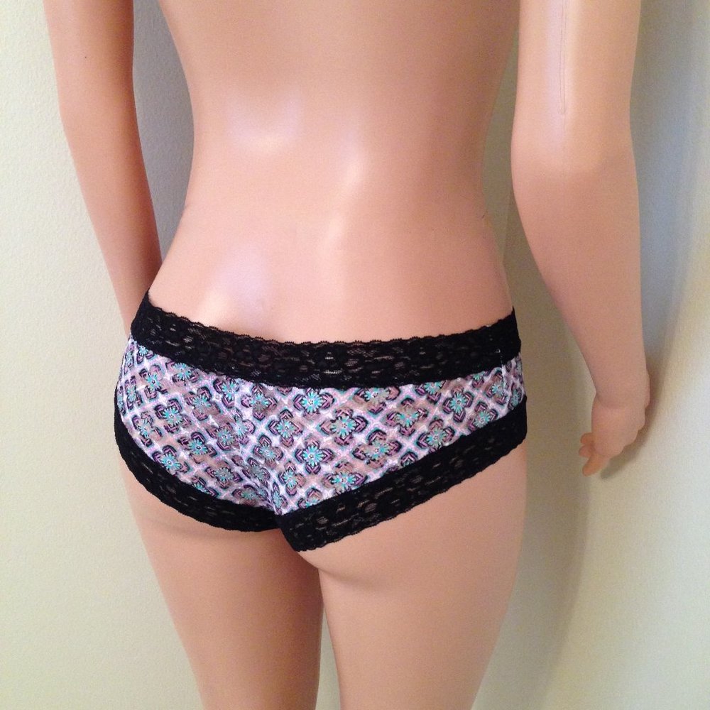 Candies Intimates Cheeky Lace Tanga Panties-NEW With Tag-SIZE XL